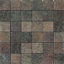 Apavisa Quartzstone Deco Grafito lappato mosaico 5x5