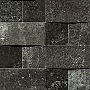 Apavisa Alchemy 7.0 Black hammered mosaico brick 30x30