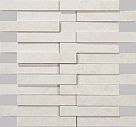 Apavisa Evolution White striato mosaico brick