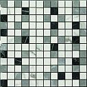 Casalgrande Padana Marmoker Mosaico Cascata A Statuario Grigio 29.5x206.5 Lucida