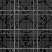 Ragno Tactile Mosaico Deco Carbone 40x40