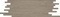 Refin Trail Mud Muretto Listello R 25x75 Matt